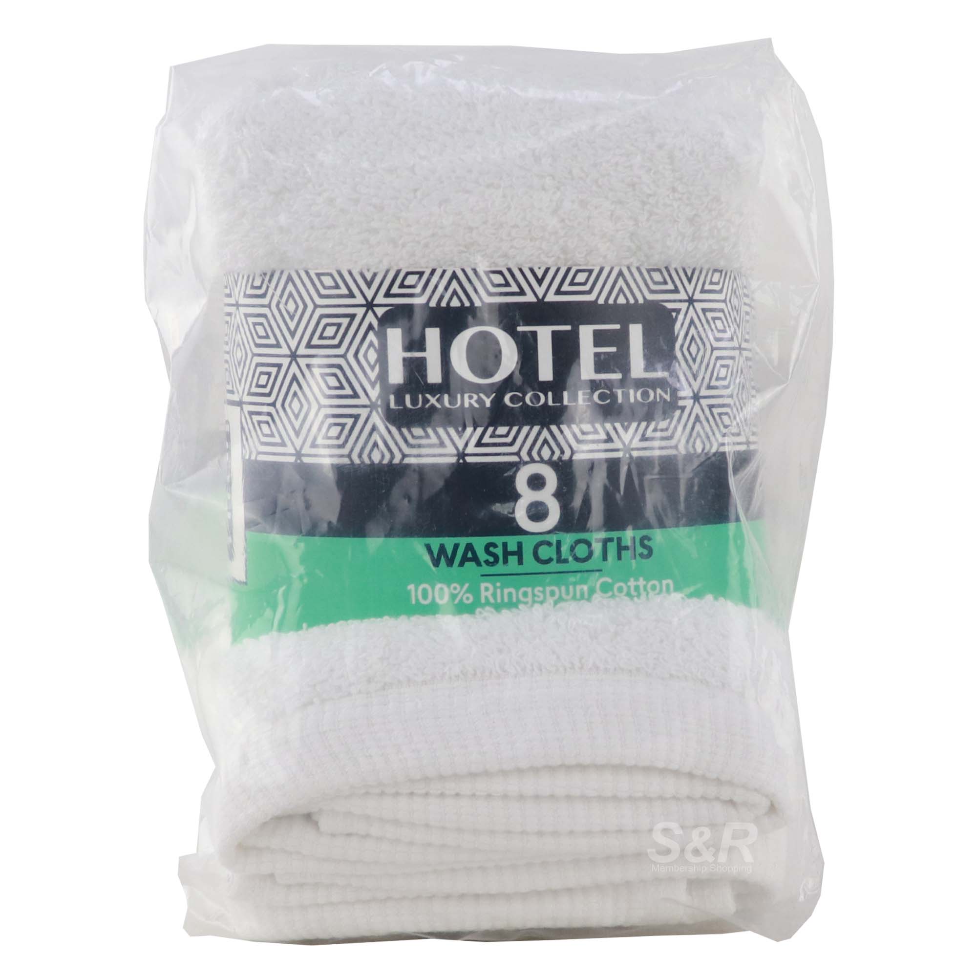 Hotel Luxury Collections Wash Cloths 8pcs Hotel Luxury Collections Wash Cloths 8pcs